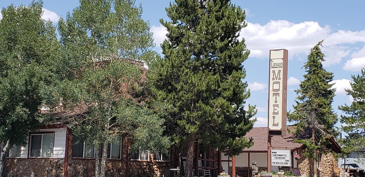Canyon Motel Near Rocky Mountain National Park ฮ็อตซัลเฟอร์สปริงส์ ภายนอก รูปภาพ