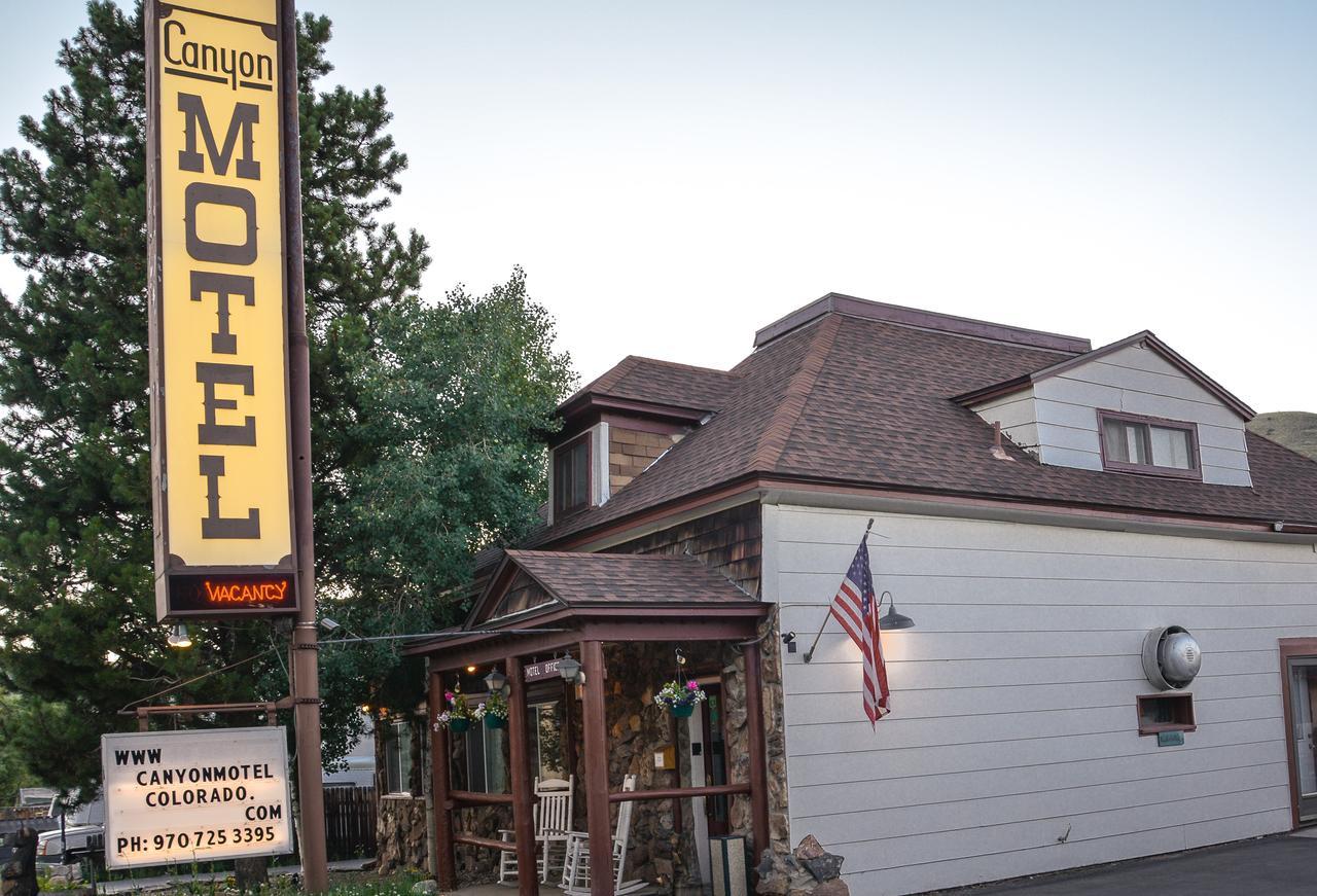 Canyon Motel Near Rocky Mountain National Park ฮ็อตซัลเฟอร์สปริงส์ ภายนอก รูปภาพ